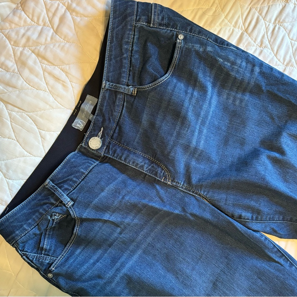 NWOT WIT AND WISDOM BLUE JEANS SIZE 18W! 💙💙💙